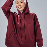 Gia Hoodie in Burgundy