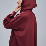 Gia Hoodie in Burgundy