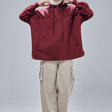 Gia Hoodie in Burgundy