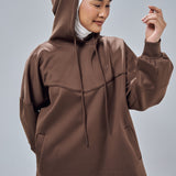 Gia Hoodie in Dark Brown
