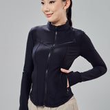 Ella Fitted Top in Black