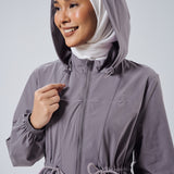 Neo Windbreaker Top in Lilac