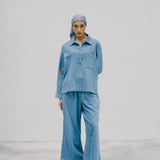 Jacqueline Denim Top