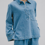 Jacqueline Denim Top