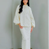 Raysa Kurung in Cream