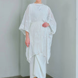 Cahya Kaftan in Off-white