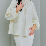 Raysa Kurung in Cream