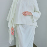 Maia Kurung in Off-white