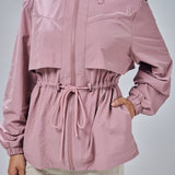 Megan Trench Windbreaker in Lilac