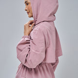 Megan Trench Windbreaker in Lilac