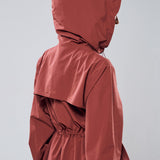 Neo Windbreaker Top in Terracota