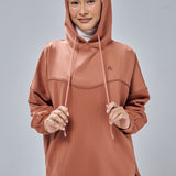 Gia Hoodie in Burnt Orange