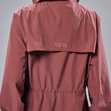 Neo Windbreaker Top in Pink Rose