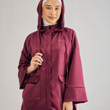 Zoe Parka in Plum