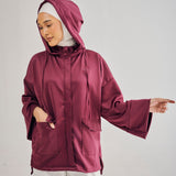 Zoe Parka in Plum