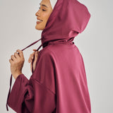 Zoe Parka in Plum