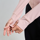 Ella Fitted Top in Soft Pink