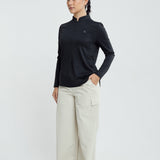 Naomi Lightweight Running Top in Black