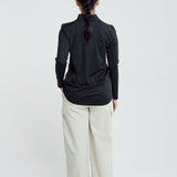 Naomi Lightweight Running Top in Black