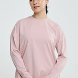 Jennie Basic Oversized Top in Dusty Pink