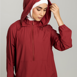 Aero Swift-fit Windbreaker in Burnt Orange