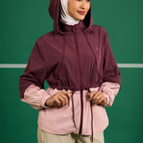 Iris Adjustfit Windbreaker Rose Gold & Powder Pink