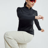 Naomi Lightweight Running Top in Black