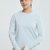 Selena Basic Top in Grey
