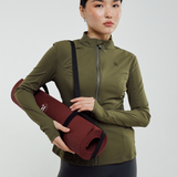 Eva Flexform Fitted Jacket in Dark Olive