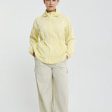 Sophia Aeroshade Cinched Windbreaker in Soft Yellow
