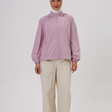 Luna Swift-fit Windbreaker in Light Mauve