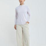 Naomi Lightweight Running Top in Light Pink