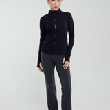 Eva Flexform Fitted Jacket in Black