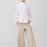 Caden Cargo Pants in Oat