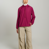 Aero Swift-fit Windbreaker in Magenta