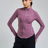 Ella Fitted Top in Dusty Mauve