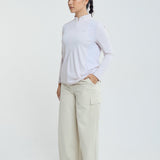 Naomi Lightweight Running Top in Light Pink