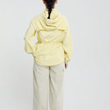 Sophia Aeroshade Cinched Windbreaker in Soft Yellow