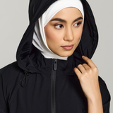 Aero Swift-fit Windbreaker in Black