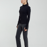Eva Flexform Fitted Jacket in Black
