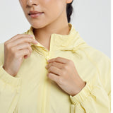 Sophia Aeroshade Cinched Windbreaker in Soft Yellow