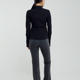Eva Flexform Fitted Jacket in Black