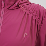 Nyla Cinched Windbreaker in Light Magenta
