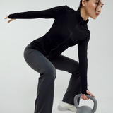Eva Flexform Fitted Jacket in Black