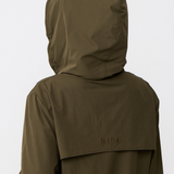 Neo Windbreaker Top in Army Green