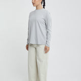 Jennie Basic Oversized Top in Grey