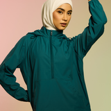 Aero Swift-fit Windbreaker in Teal