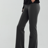 Sera Flexform Flare Pants in Dark Grey
