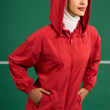 Niro Snatchback Windbreaker in Cayenne