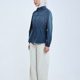 Neo X Windbreaker in Charcoal Blue